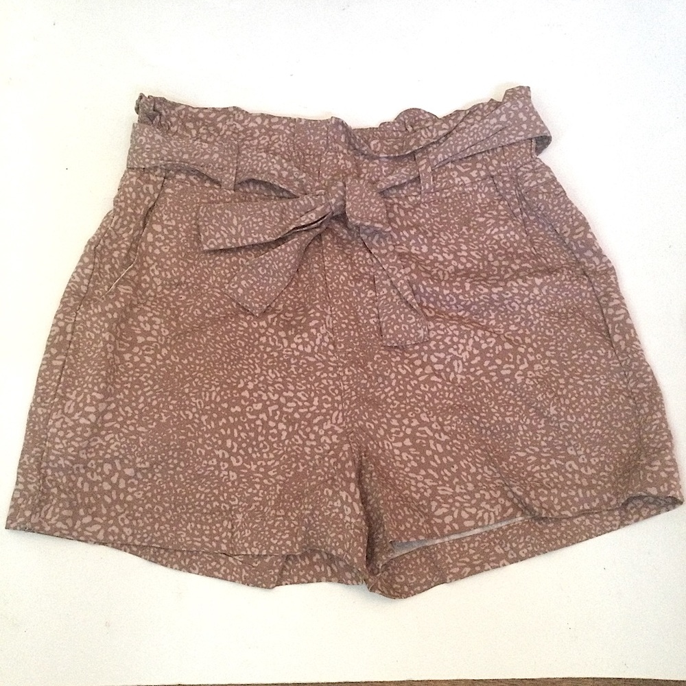 Thread & Supply Tie Belt Shorts
